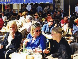 ILA - Sprachschule Montpellier - Terrasse